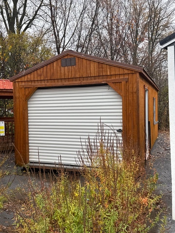 Utility Garage 12x24 G-65596-1224-072020-C