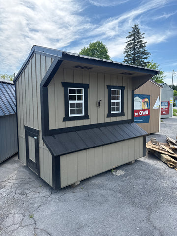 Chicken Coop 8x6 PUT-PCC-72292-86-121824-C